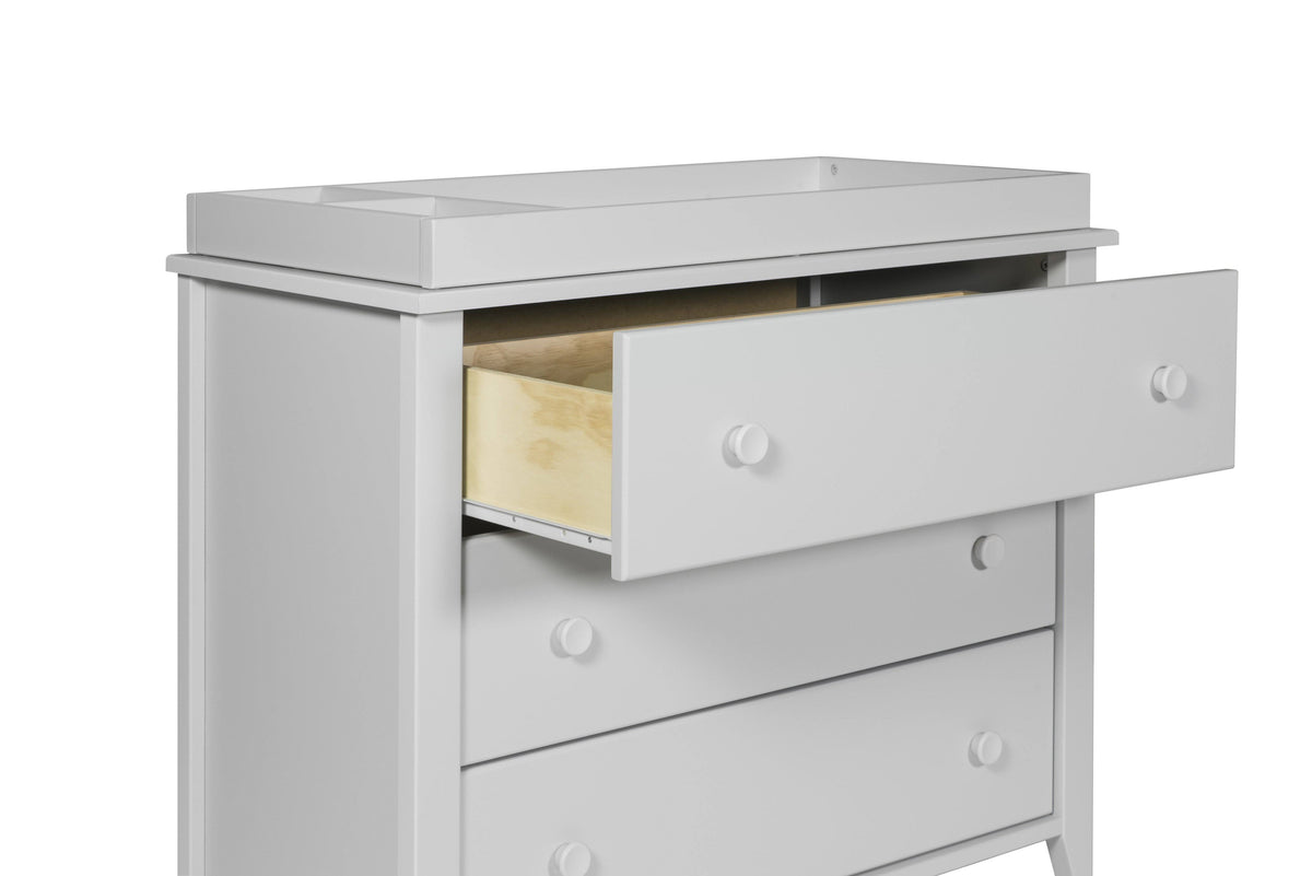 3-Drawer Changer Dresser with Removable Changing Tray Washed Natural White Q72446