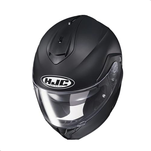 Solid Modular Motorcycle Helmet with Pinlock Shield, DOT Approved, Semi Flat Black, Medium B7916