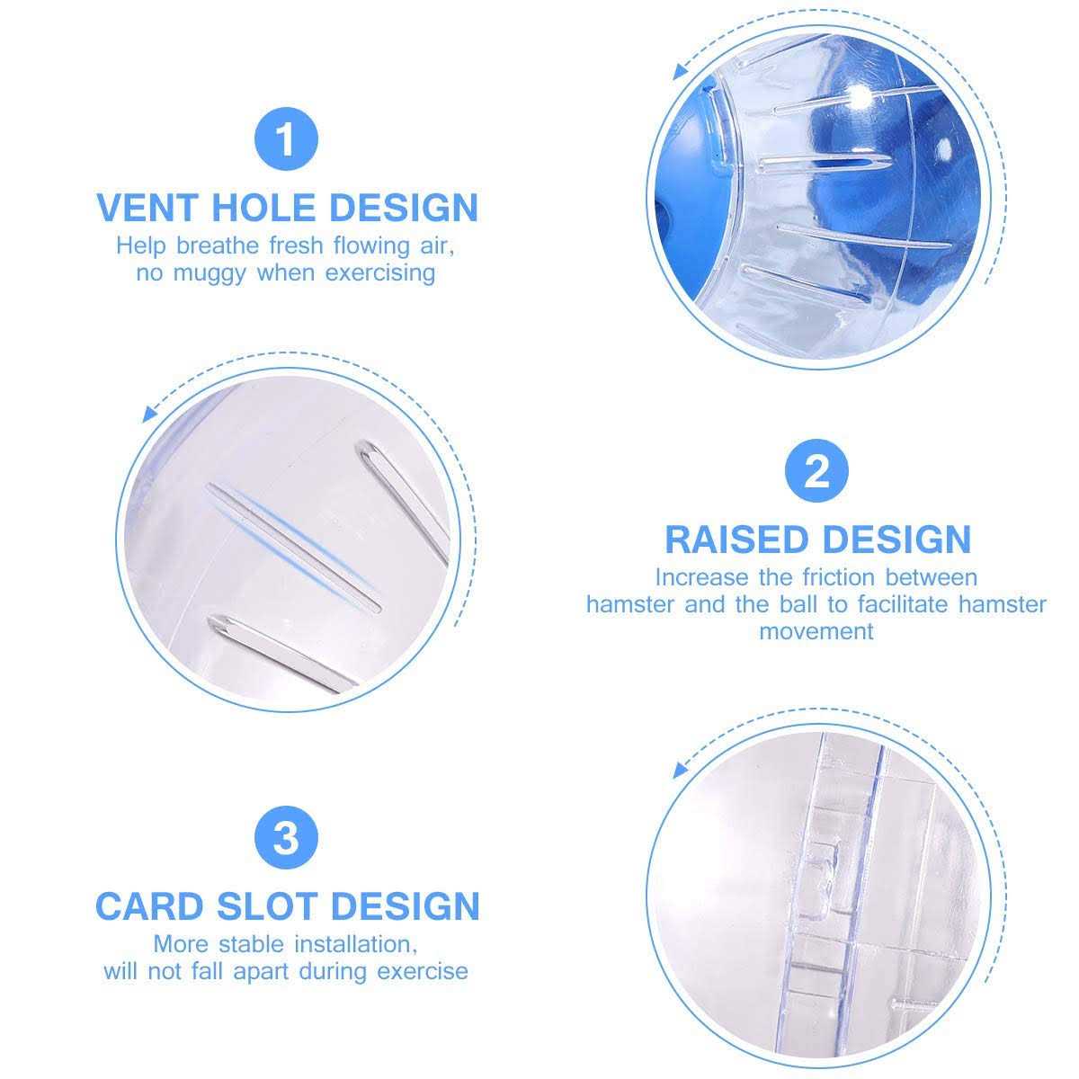 Hamster Exercise Ball Transparent P481