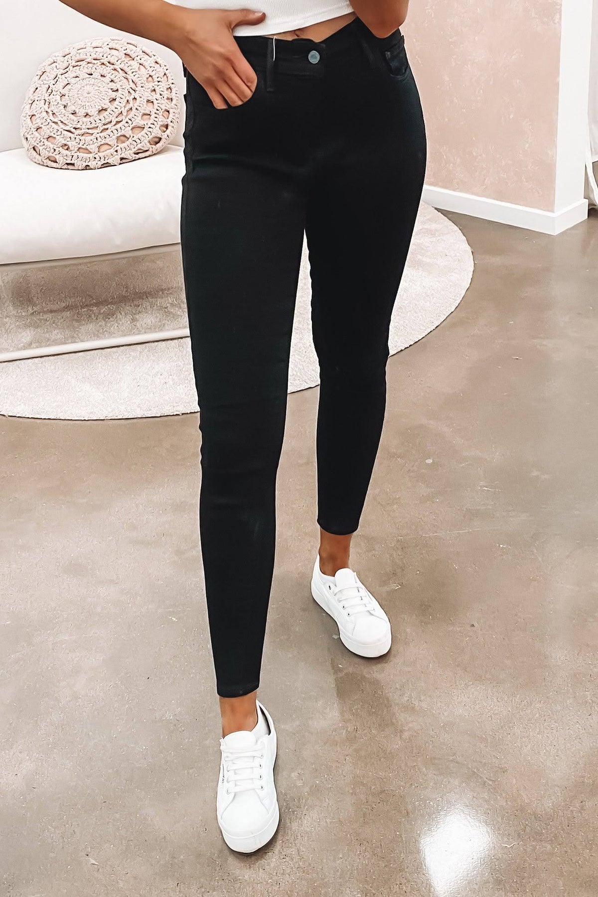 Black Super Skinny Jean Z219225