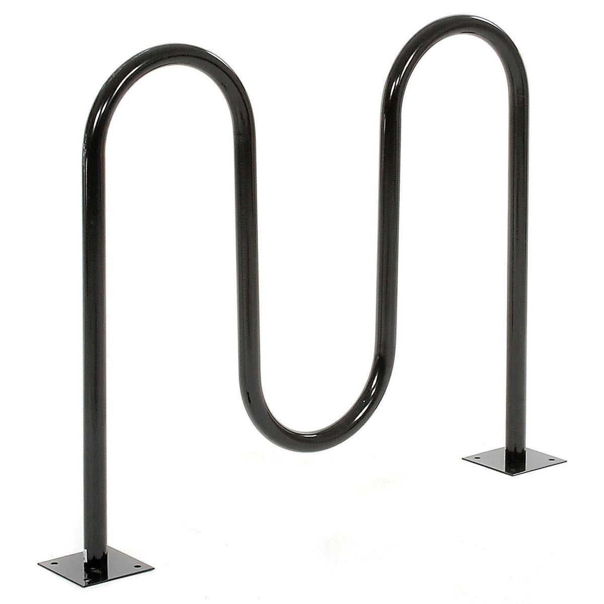 Black Flange Mount Bike Rack V525578