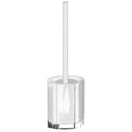 White Free Standing Toilet Brush Holder E119