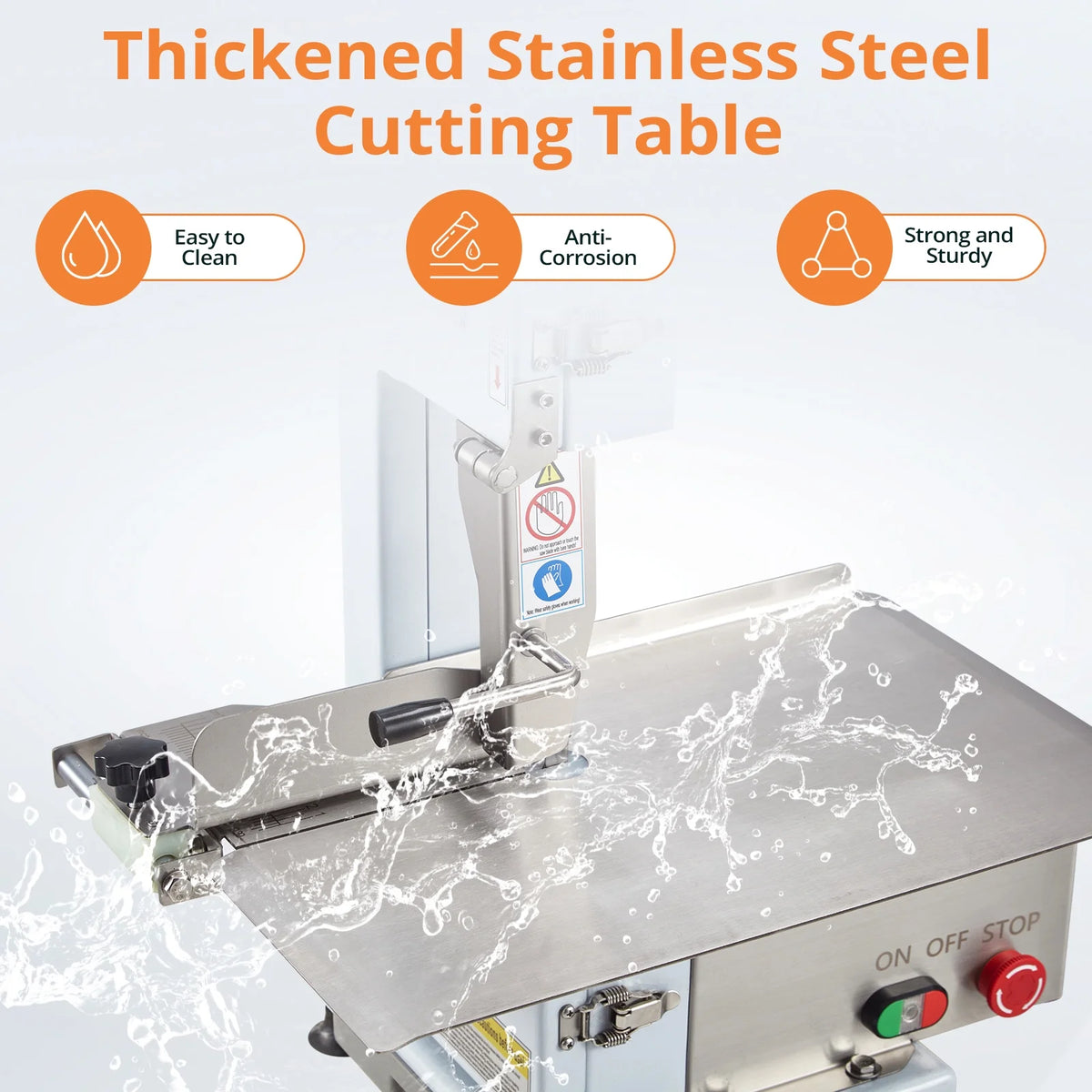 750W Electric Bone Saw Meat Cutting Machine G5522