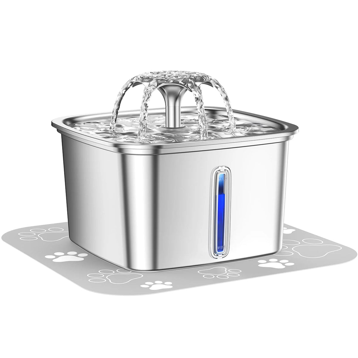 95oz/2.8L Stainless Steel Pet Fountain K39314