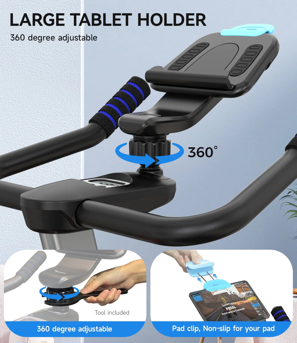 Magnetic Exercise Bike with Heavy-duty Flywheel K162229