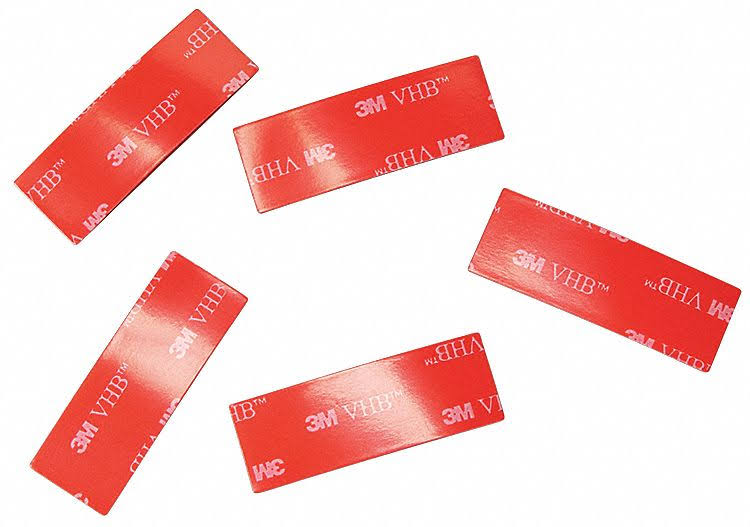 Clear VHB Tape 1 in x 4in (100/Pack) H633