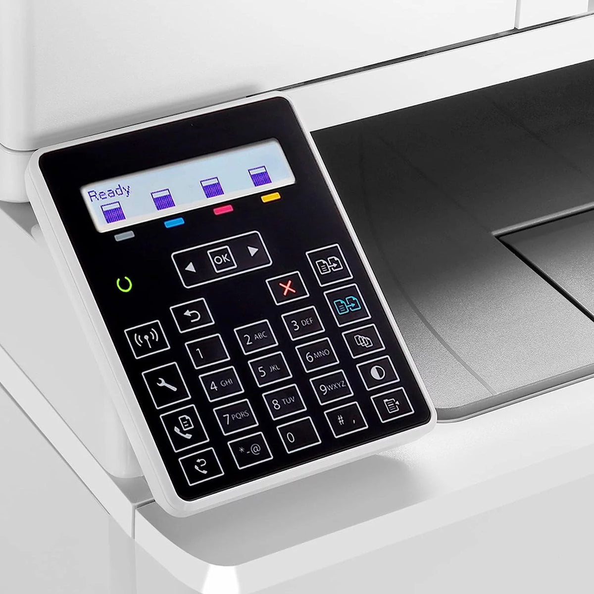 Wireless All-in-One Laser Printer, Print Scan Copy Fax, 16 ppm, 600 x 600 dpi, Auto 2-Sided Printing, 35-Sheet ADF, Ethernet H750234
