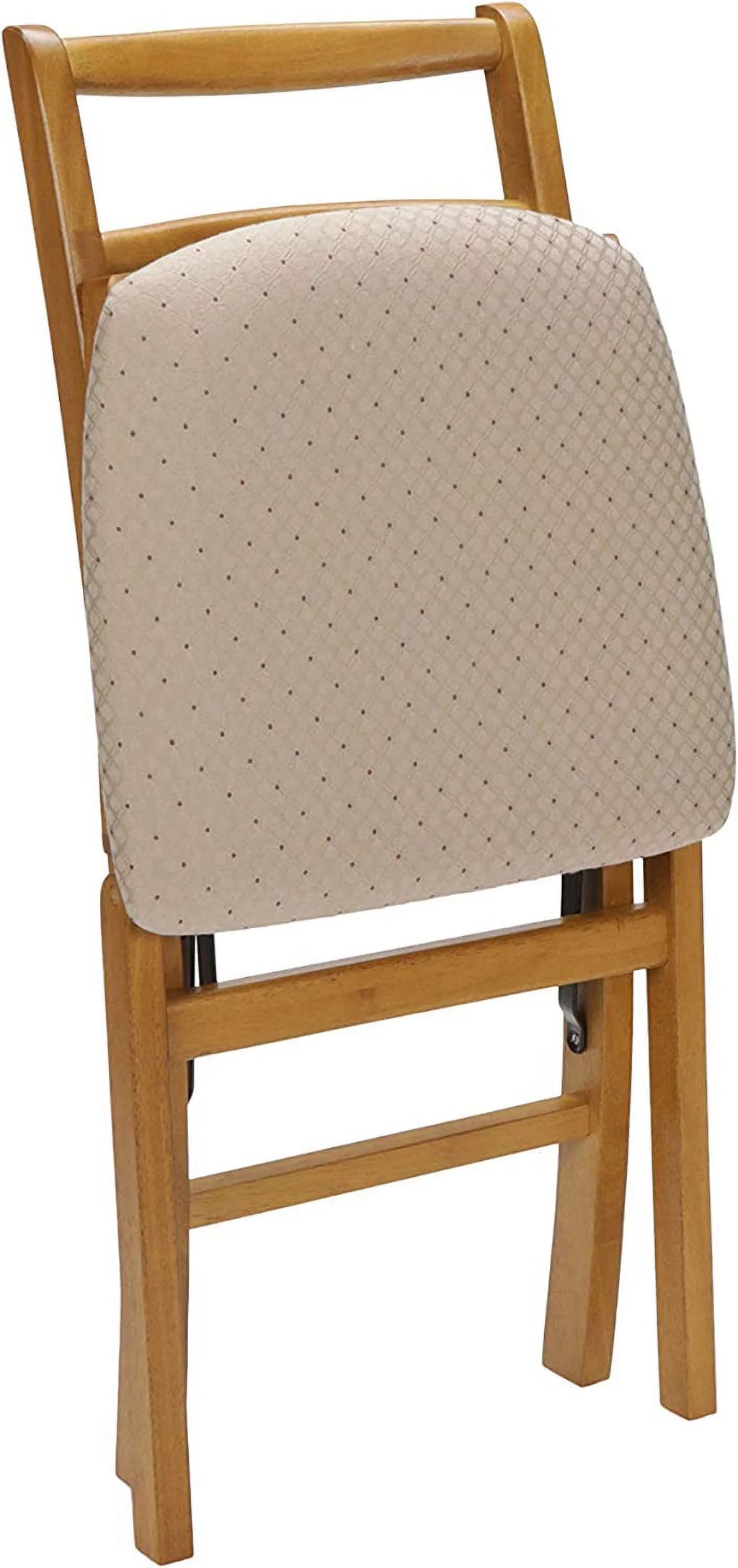 Oak Ladderback Folding Chair Set of 2 H195