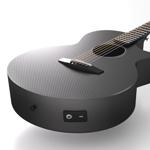 Carbon Fiber Acoustic Electric Guitar, 41-Inch Full Size X475
