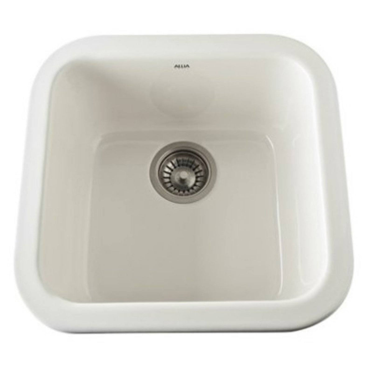 Biscuit Fireclay Bar Sink W10444