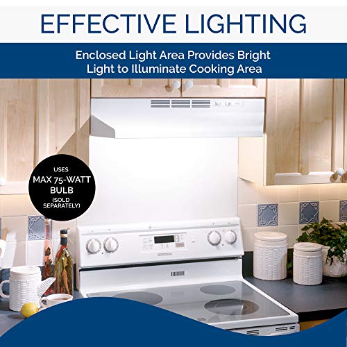 Non-Ducted Ductless Range Hood with Lights Exhaust Fan E21632