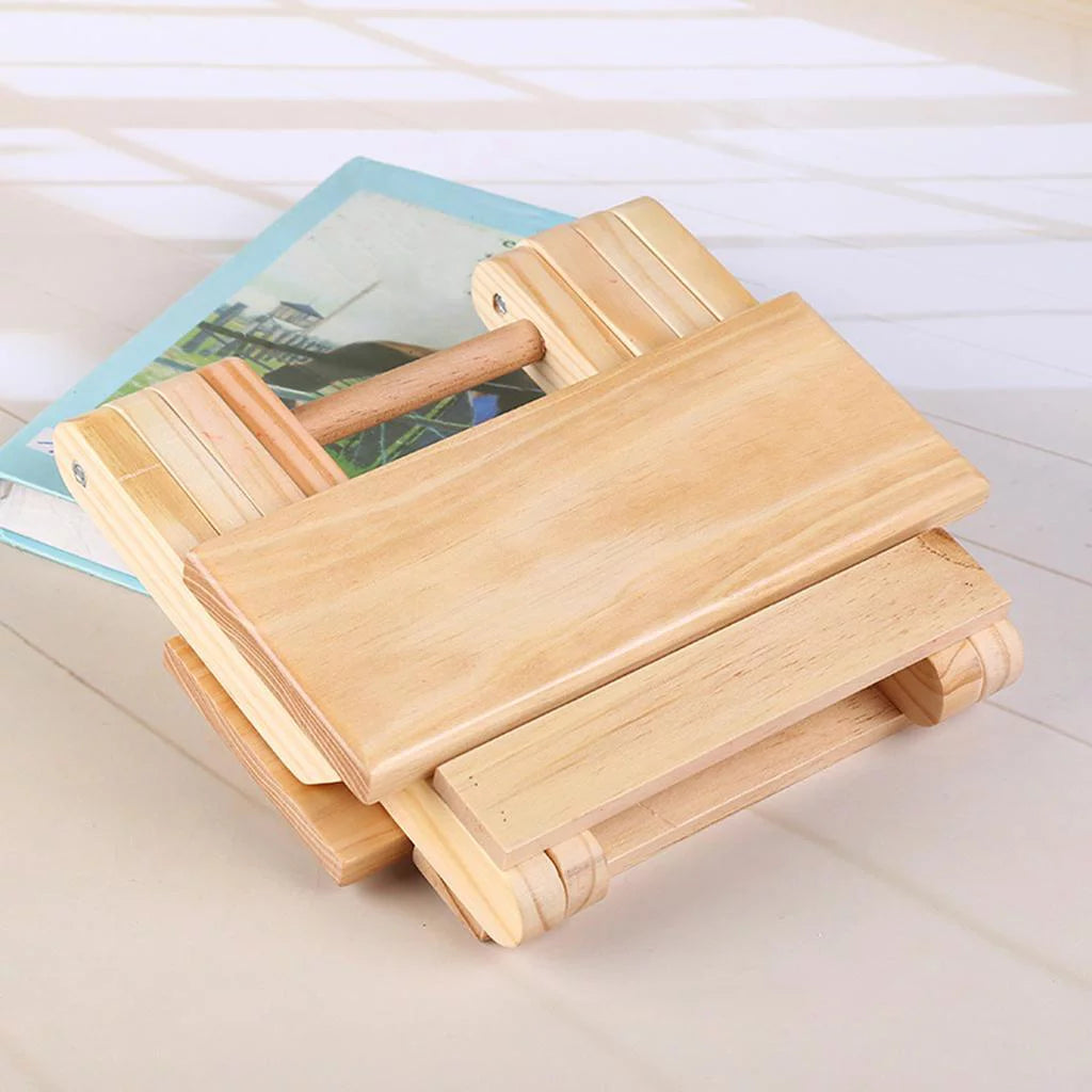 Folding Wooden Step Stool J408