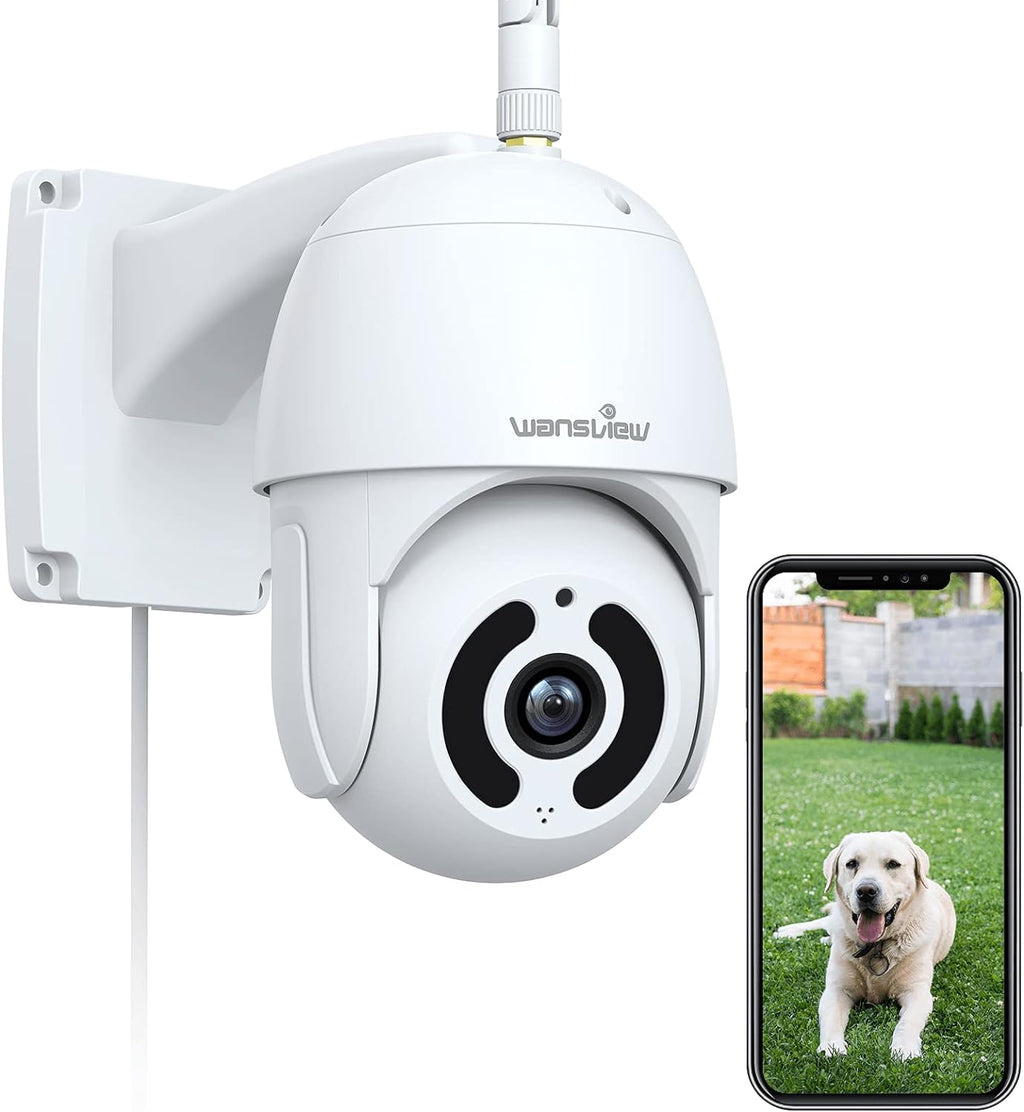 1080P Pan-Tilt Outdoor Security Camera with Night Vision C971871