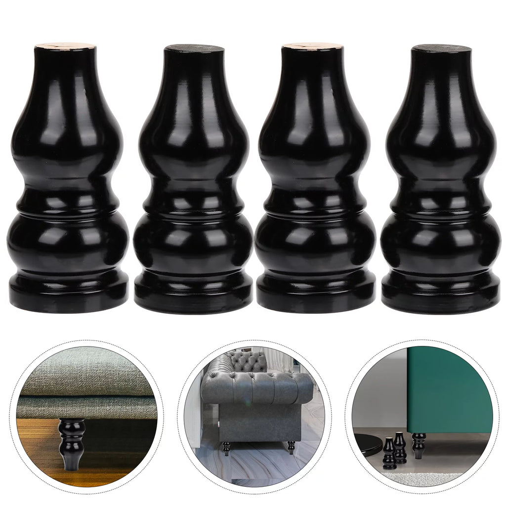 4pcs Wooden Furniture Legs D7199