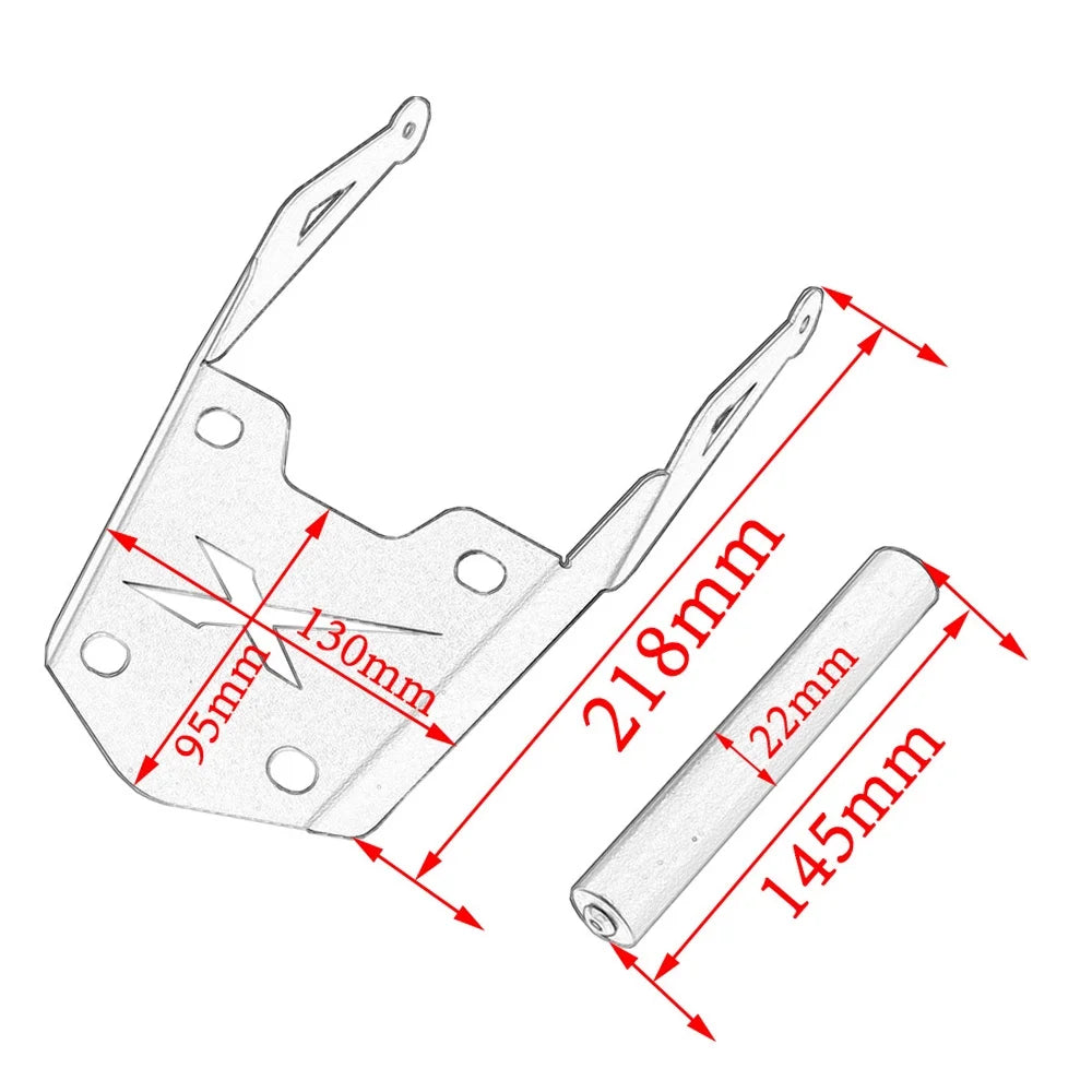 Motorcycle Navigation Bracket Front Bar Stand Mobile Phone Holder S6793