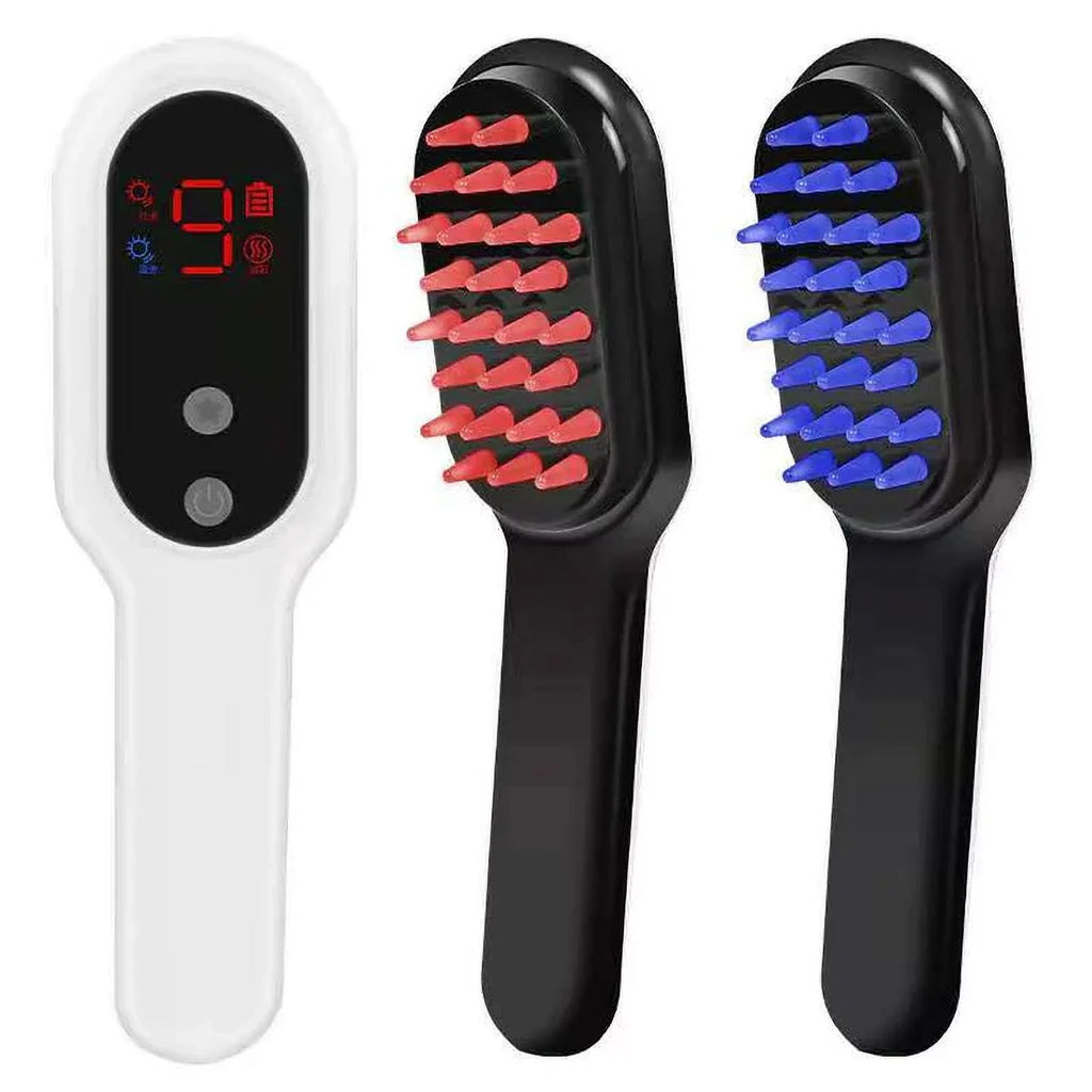 3 In 1 Electric Wireless Infrared Ray Massage Comb S950818