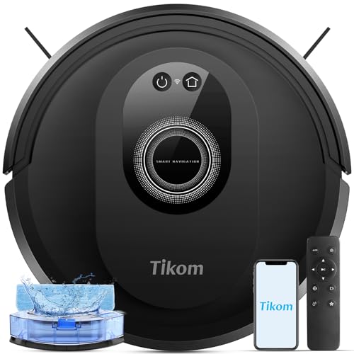 5000Pa Robot Vacuum and Mop Combo with Self-Charge O30681