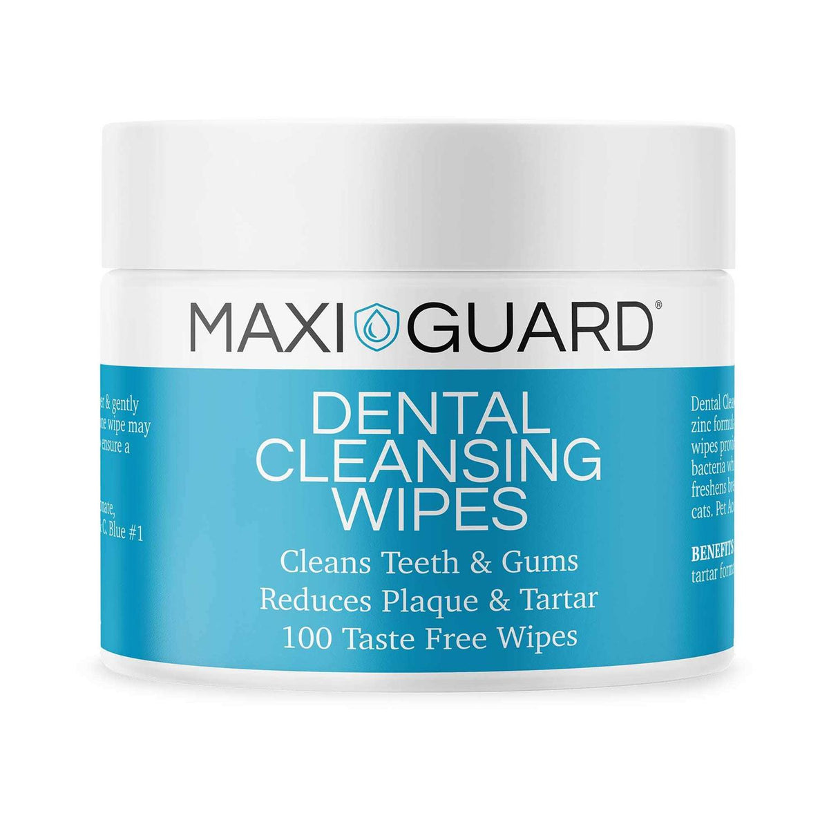 Dental Cleansing Wipes for Dogs, Cats, Horses and Companion Animals D56068
