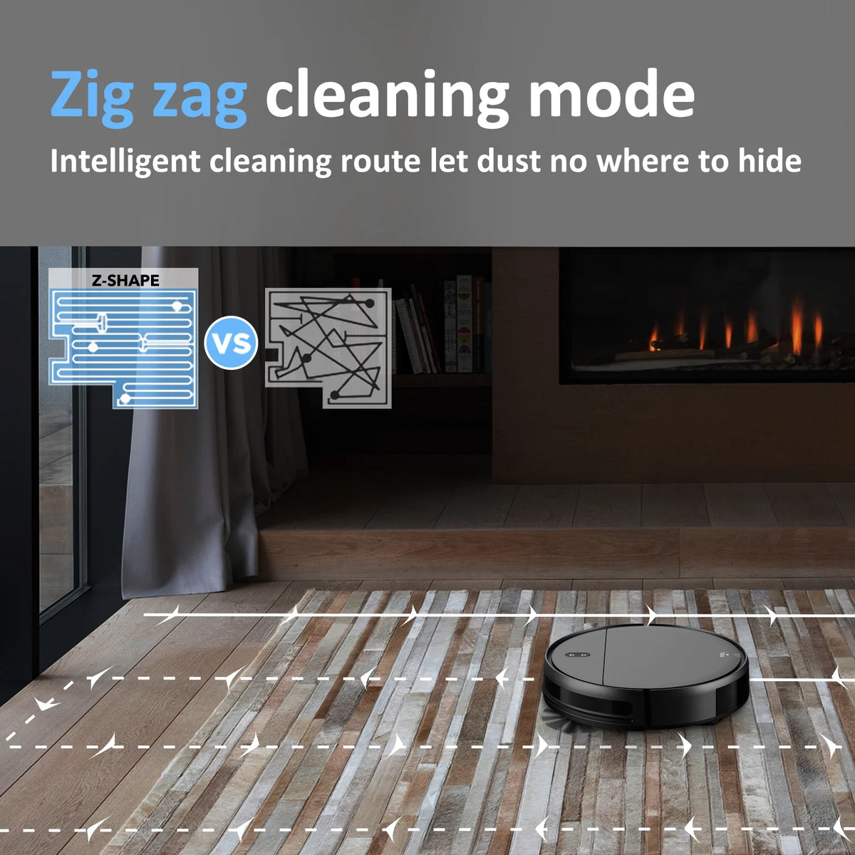 Robot Vacuum Cleaner 2 in 1 Mop Combo B18284