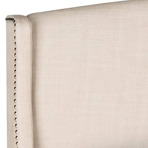Navy Linen Headboard (Queen) C42725