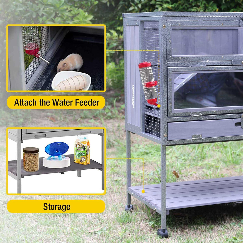 Hamster Cage with Metal Frame Pull Out Tray I207