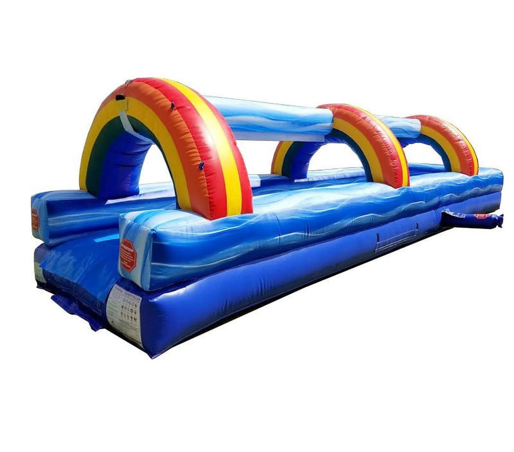 Blue Inflatable Slip n Slide with Blower W6850