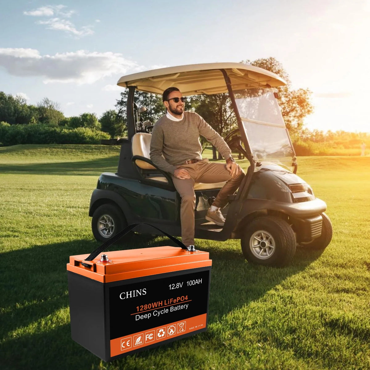 12V 100AH LiFePO4 Lithium Battery X943