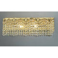 24K Gold Plate 2-Light Bath Bar W40767