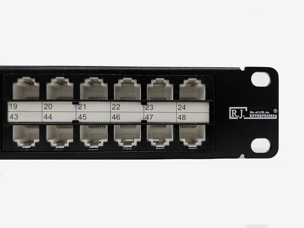 48 Port Cat6 Tool-Less Patch Panel Q653