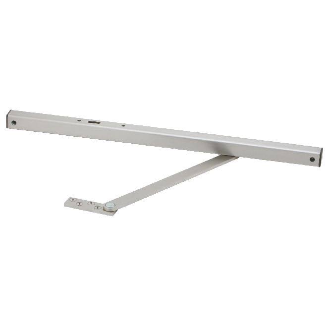 Size 5 Heavy Duty Surface Overhead Door Holder Satin Stainless Steel Finish L1257
