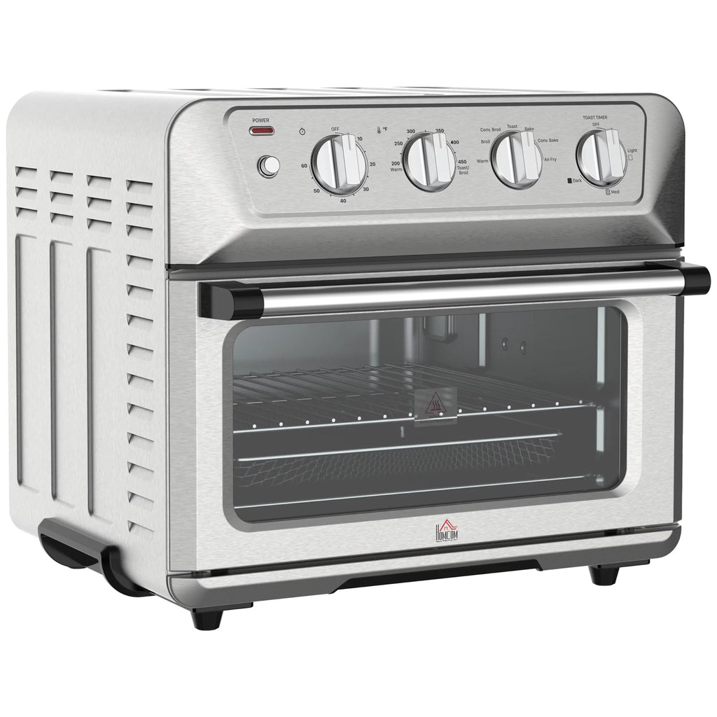 21QT 7-In-1 Convection Air Fryer Toaster Oven, 1800W Stainless Steel W458277
