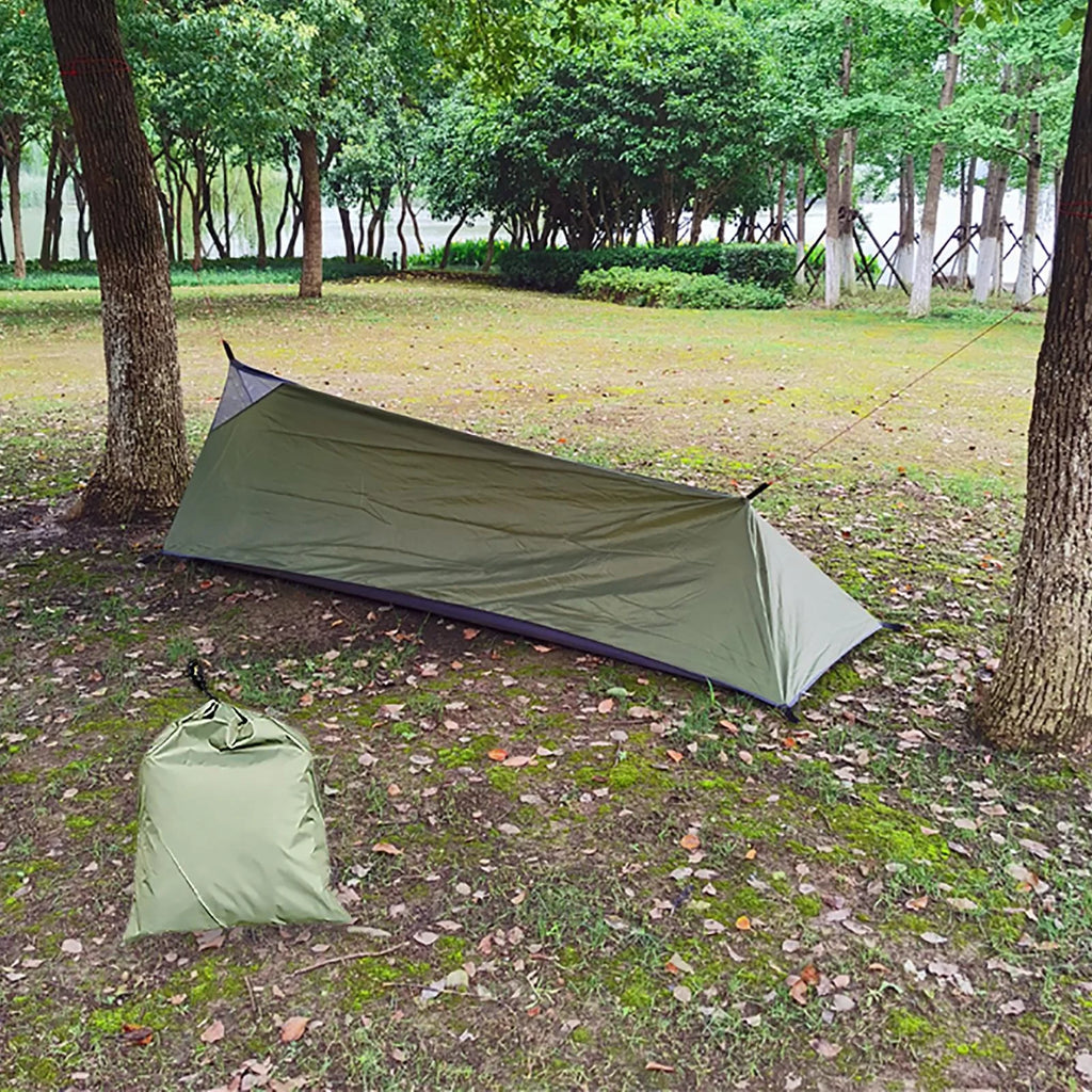 Green Ultralight Waterproof Backpacking Tent E507