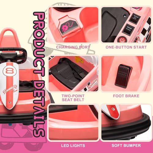 6V Electric Ride on Car with Remote Control (Black) V24393
