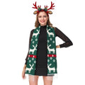 Christmas Winter Scarf with Reindeer and Snowflake U9718