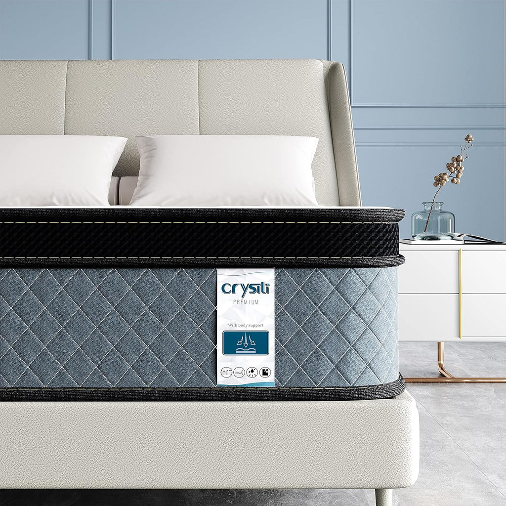 Queen Size Memory Foam Innerspring Hybrid Mattress X392523