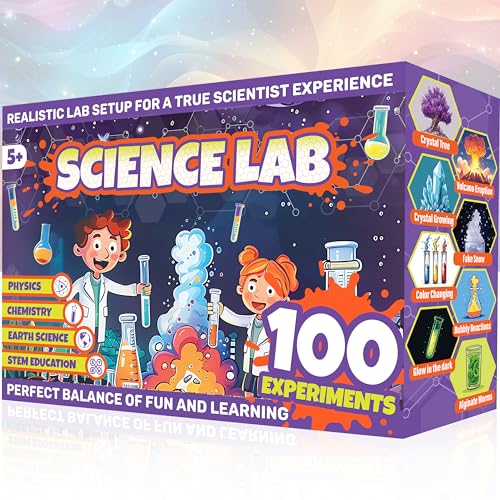 Science Kits for Kids with 100 Experiments C678251