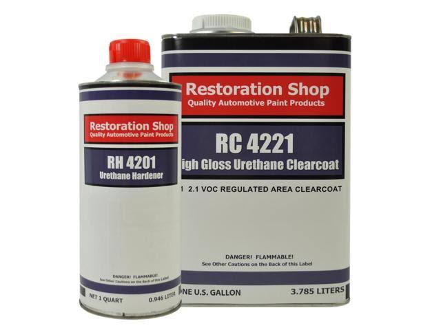 Malibu Sunset Orange Metallic Urethane Basecoat/Clearcoat Car Paint Complete Medium Gallon Kit K9562