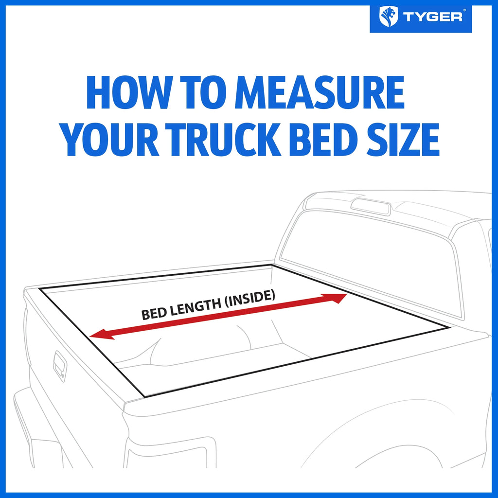Soft Roll-up Truck Bed Tonneau Cover for 2016-2023 Toyota Tacoma 5' Bed Vinyl W218