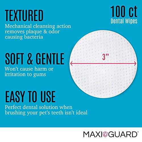 Dental Cleansing Wipes for Dogs, Cats, Horses and Companion Animals D56068