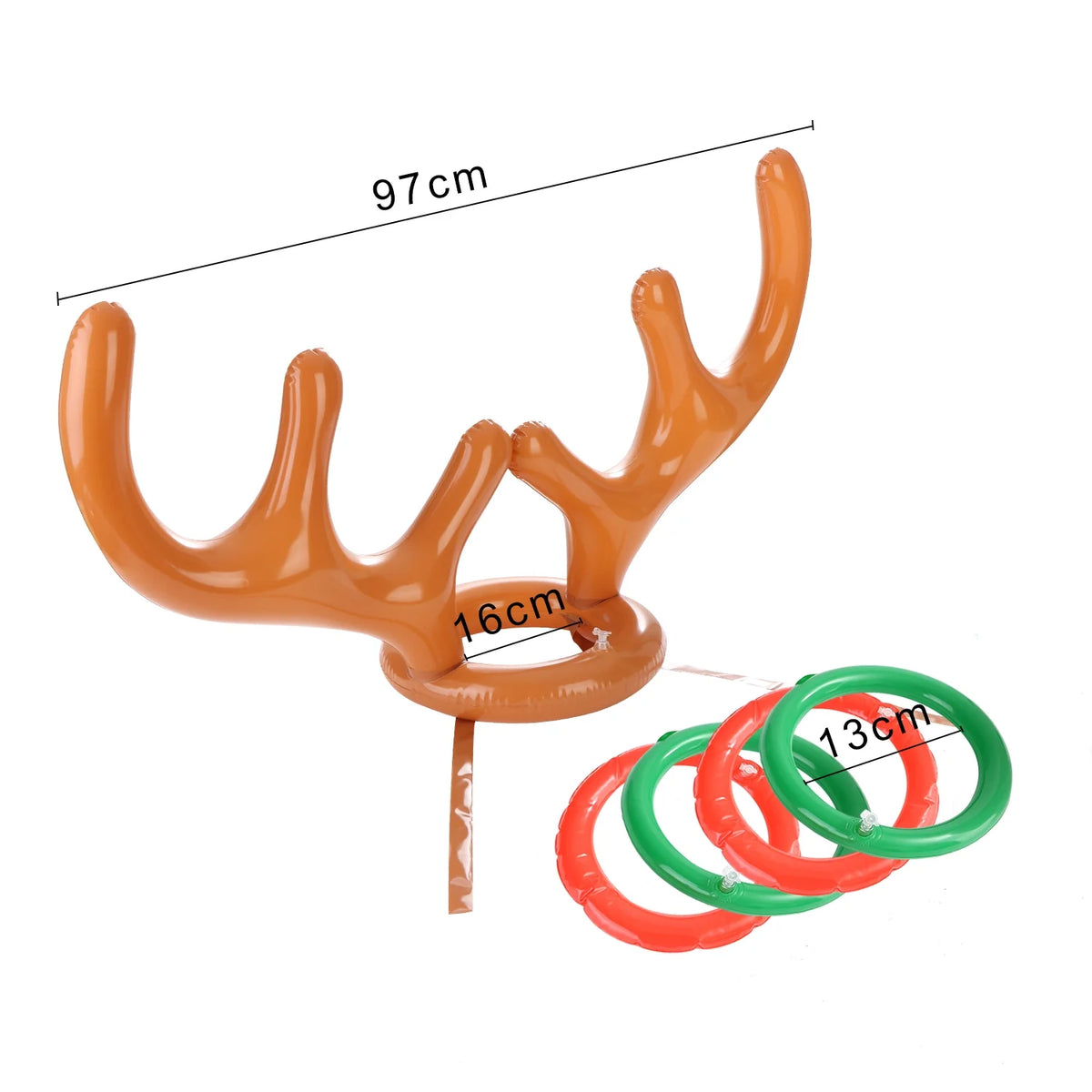 Inflatable Reindeer Hat Toss Game I16574