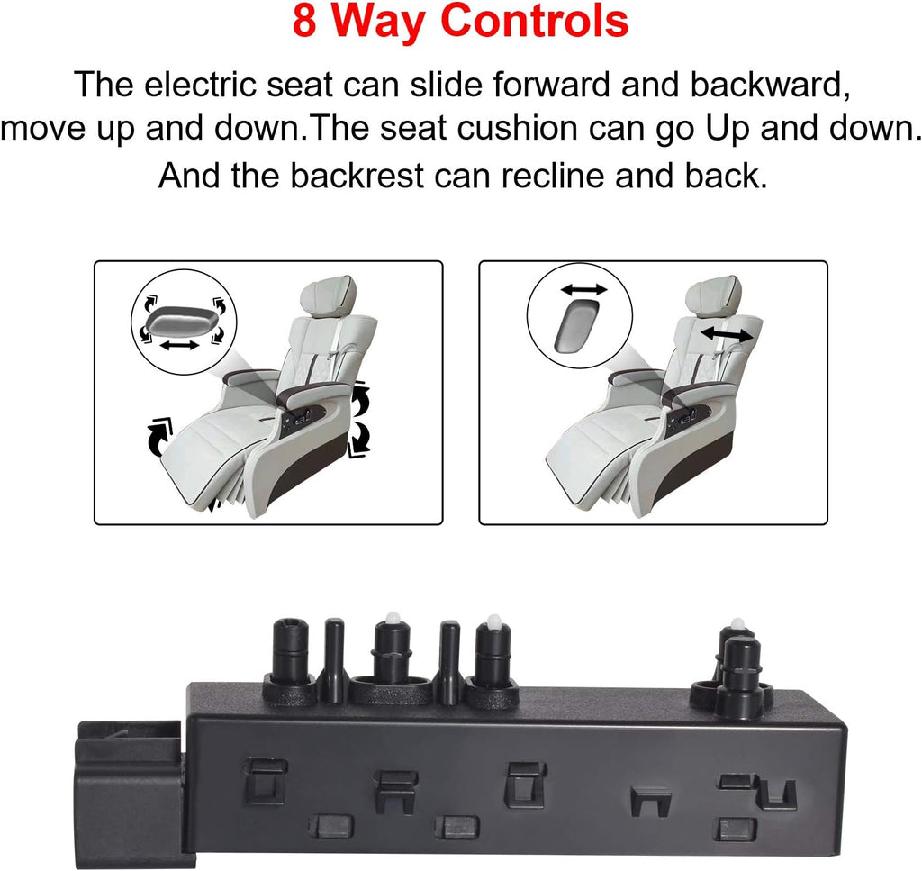 Power Seat Switch Left Driver Side Pack of 2 F875