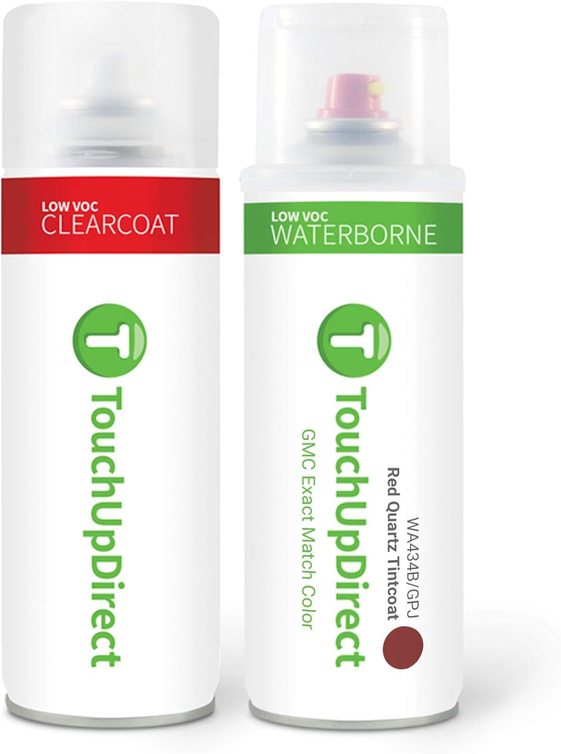 QAB Pearl White Automotive Touch Up Paint Aerosol Applicator Kit F32703