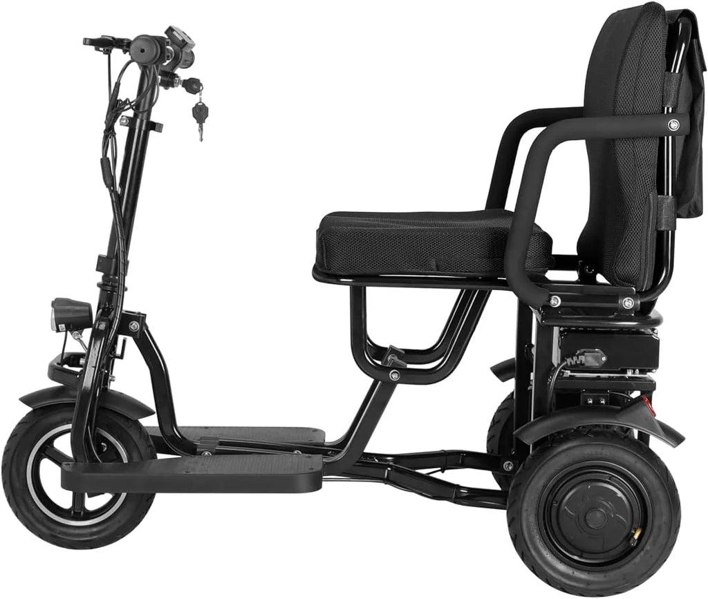 Foldable 3 Wheel Mobility Scooter with Lithium Battery G584