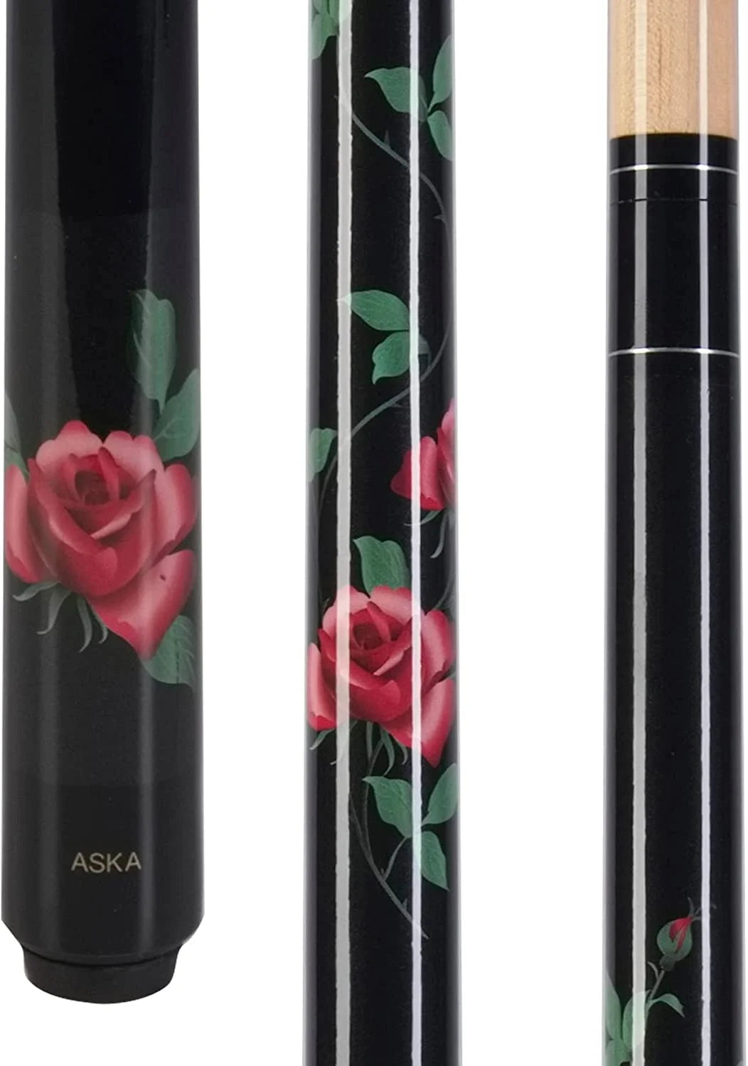 Black 21oz Canadian Hard Rock Maple Pool Cue Stick Q109628