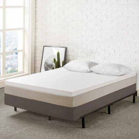4 inch Memory Foam Mattress Topper with Cover U13579
