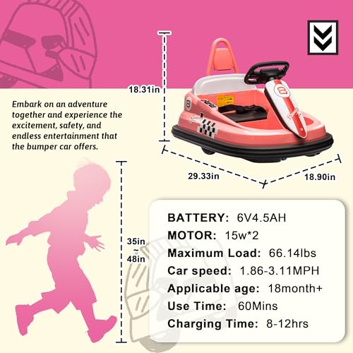 6V Electric Ride on Car with Remote Control (Black) V24393