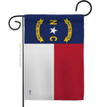 13 x 18.5 in. North Carolina Garden Flag B175