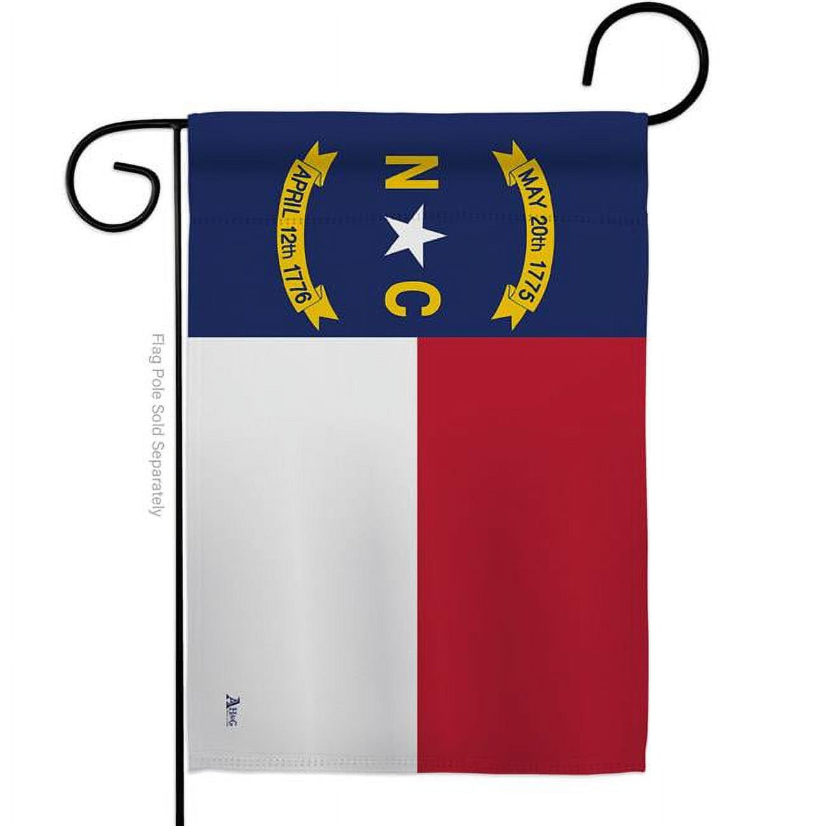 13 x 18.5 in. North Carolina Garden Flag B175