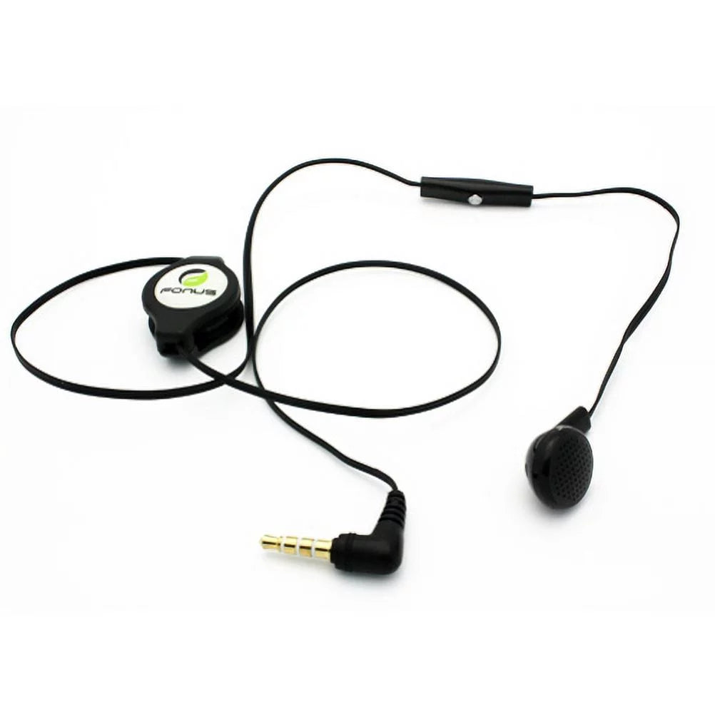 Retractable Mono Earphone with Car Charger D523999