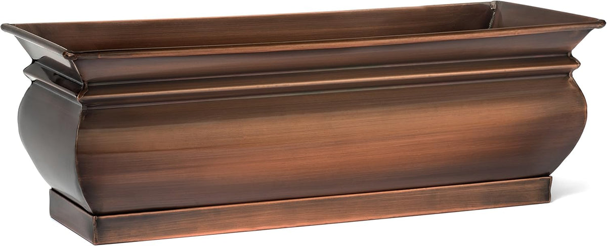 Rectangular Herb Planter Pots 16 x 6 x 5.75 Inches C403395